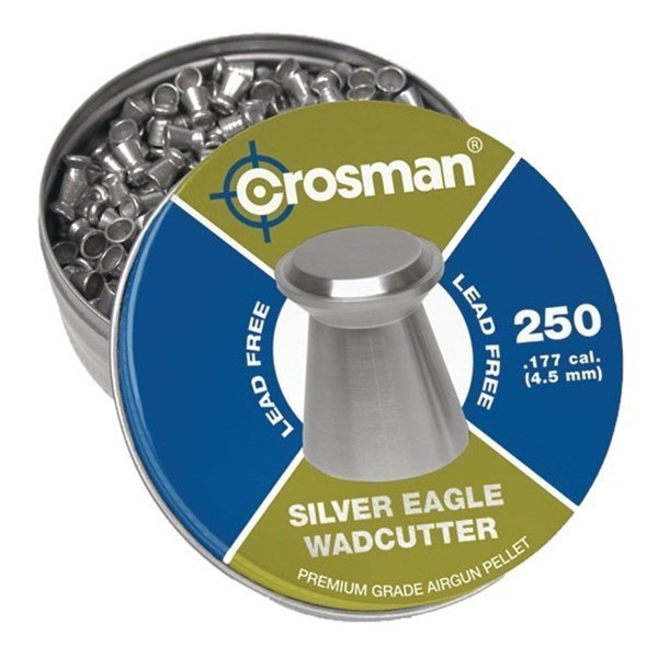 Кулі пневматичні Crosman Lead free Silver Eagle 250 шт LF177WC